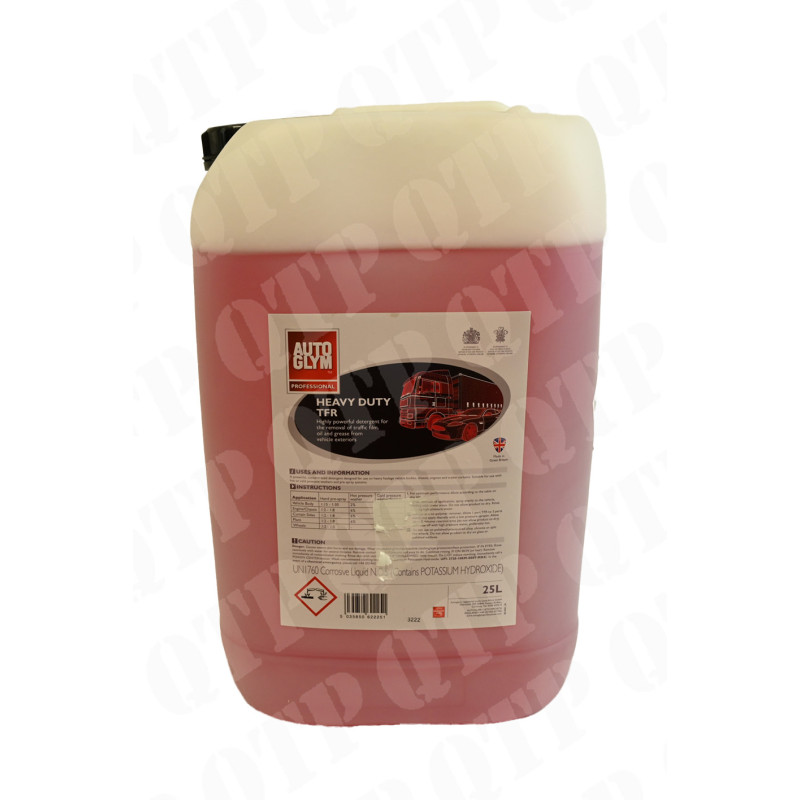 Autoglym Heavy Duty Traffic Film Remover 25ltr tracteur Produits de nettoyage 57225 - photo cover