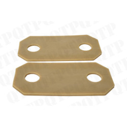 Rubber Cab Mounting Plates tracteur 6445 Tier3 600130 - photo 1