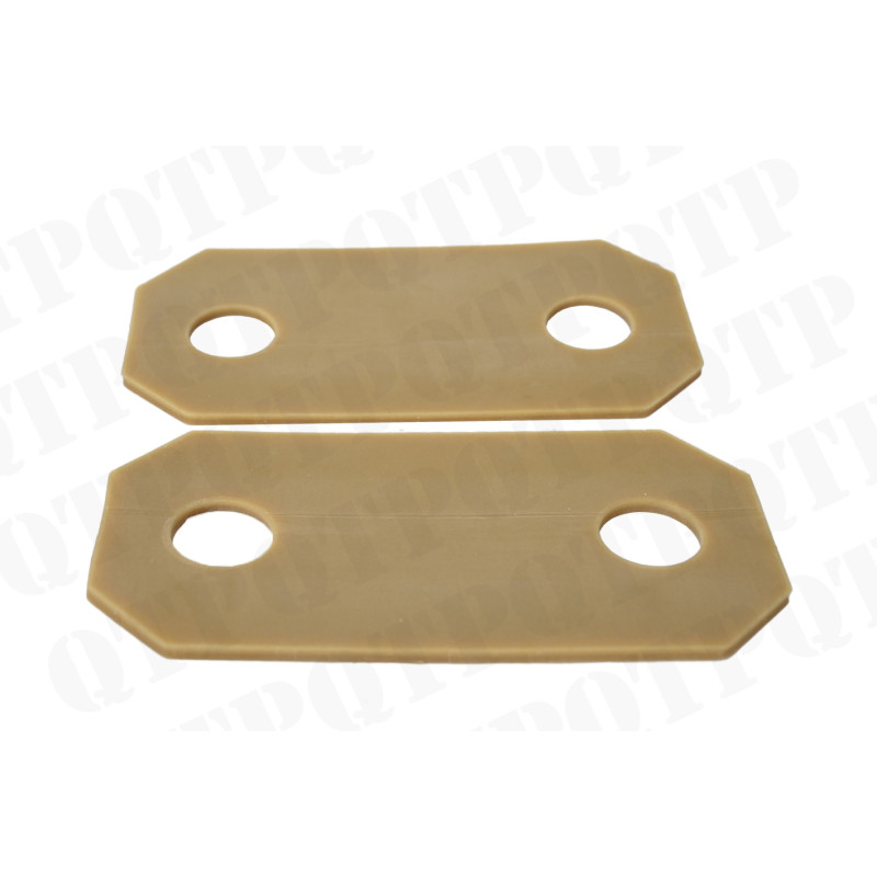 Rubber Cab Mounting Plates tracteur 6445 Tier3 600130 - photo cover