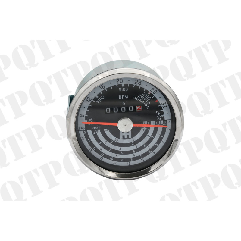 Rev Counter Clock  tracteur 743 400054 - photo cover