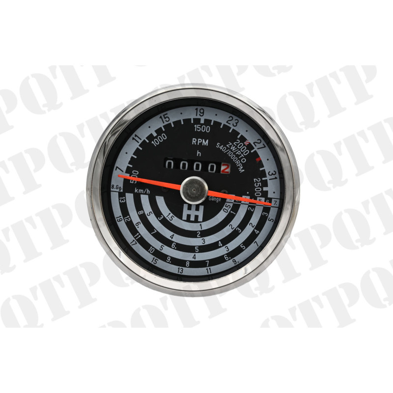 Rev Counter Clock  tracteur 523 400055 - photo cover